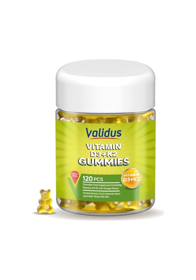 Vitamin D3 1000 Iu K2 50 Mcg 120 Gummies
