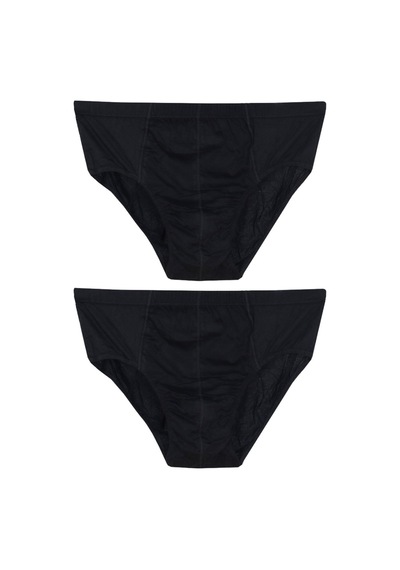 2 Adet Erkek % 100 Pamuk Önyıldız Kom Slip 001