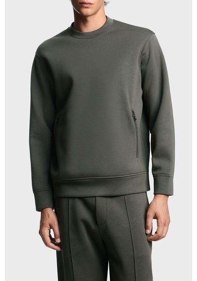 Emporio Armani Erkek Sweat Em003052 Af17545 U8143 Haki Haki