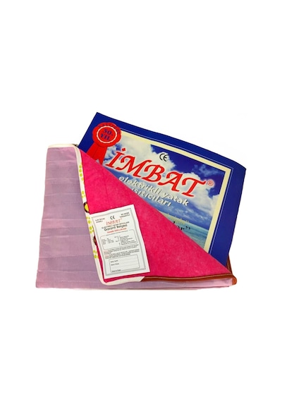 İmbat 120x150 Cm Çift Kişilik Elektrikli Battaniye Çok Renkli