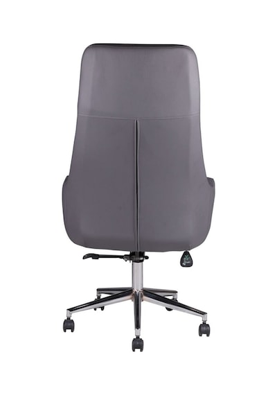 Comfort Plus Gri Deri Makam Koltuğu Gri
