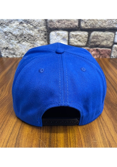 Hamze Hiphop Snapback Rapper Baseball Drip Unisex Şapka Cap Saks Mavi