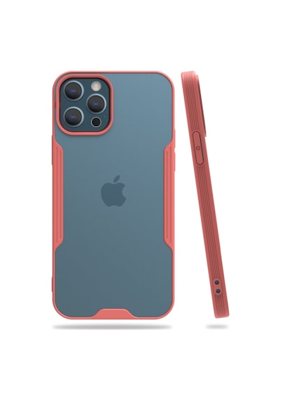Apple Uyumlu iPhone 12 Pro Max Kilif Platin Matte Silikon Arka Kapak 485677994