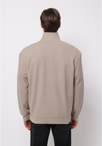 Colin's Colins Comfort Fit Erkek Bej Sweatshirt Cl1076495 Q1.v2 Beı Bej
