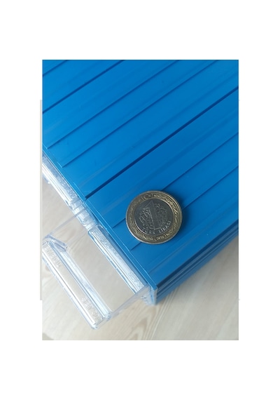 Sembol 300 Plastik Çekmeceli Kutu 4,6X11,7X2,4 Cm (60 Çekmeceli)