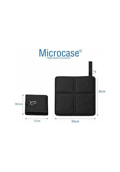 Microcase Piknik Kamp Balıkçılık Outdoor İçin Katlanır Ve Taşınabilir Minder 34x36 Cm 2 Adet Al5563 Gri Genel