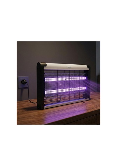Asonic S26 20w Çift Cam Led Zincir Askısılı Sanayı Tipi Sinek Öldürücü 2000v Xl Boy Geniş Kapsama Alanı Tek Parça