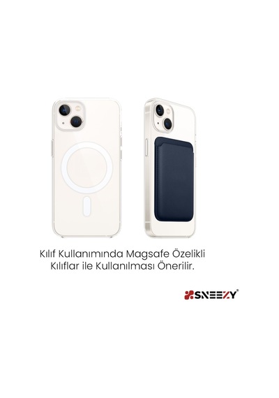 Apple Uyumlu iPhone 16 Plus Pro Max Birinci Sınıf Magsafe Cüzdan Deri Kartlık