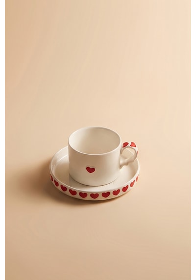 Karaca Sweetheart Çay Fincan Takımı 195 Ml Beyaz