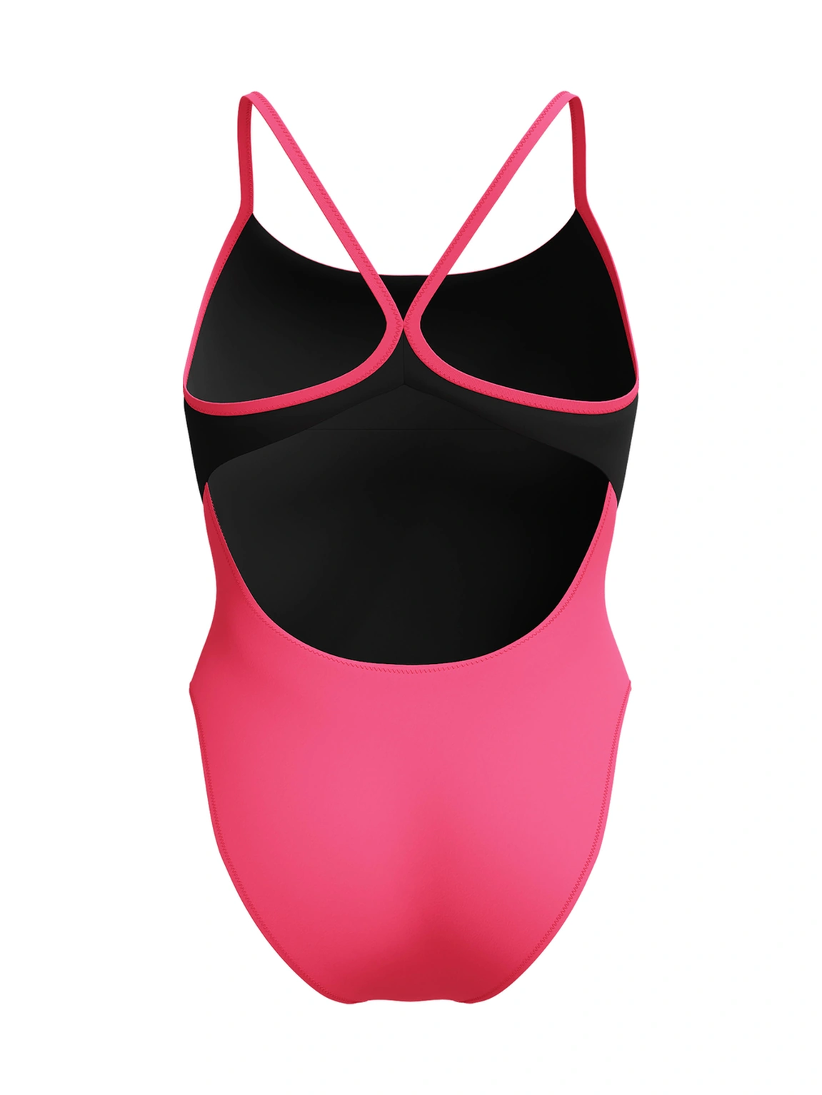 Speedo Solid Racerback Kadın Yüzücü Mayosu Pembe