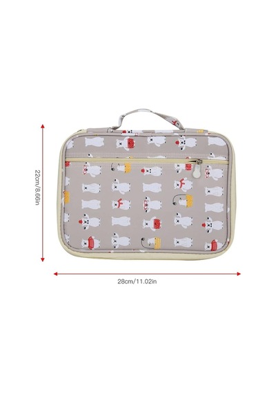 Kroki Boyama Kalem Kutusu Organizatör Renkli Kalem Saklama Çantası Kırtasiye 28x22cm Diğer