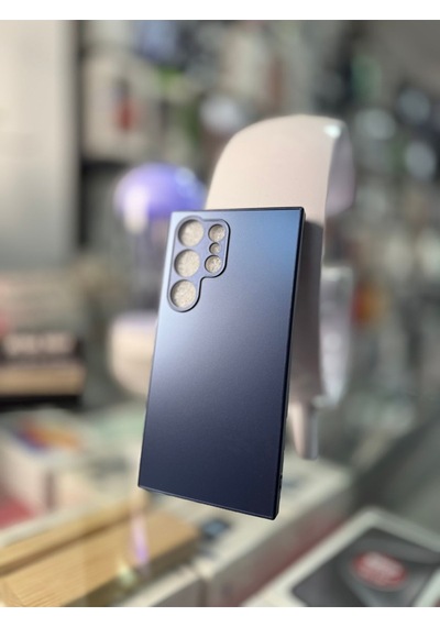 Samsung Galaxy Uyumlu S23 Ultra Kılıf Kamera Korumalı Mika Arka Kapak