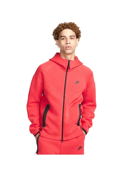 Nike Tech Fleece Erkek Kırmızı Günlük Stil Sweatshirt
