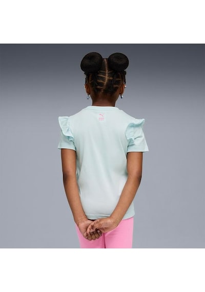 Puma Çocuk Tişört Puma X Hk&fr Ruffle Mavi