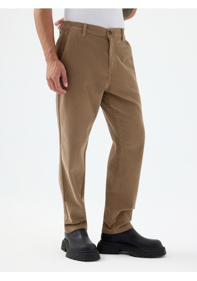 Relax Fit Erkek Pantolon Bej