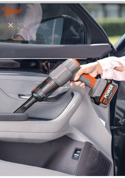 Nvg 20000 Pa 25.000 Mah Pro Elit Şarjlı Çift Bataryalı Metal Filtreli Lcd Ekranlı Araç Süpürgesi 20000 Pa
