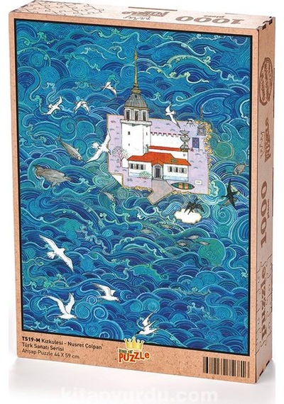 Kızkulesi - Nusret Çolpan Ahşap Puzzle 500 Parça