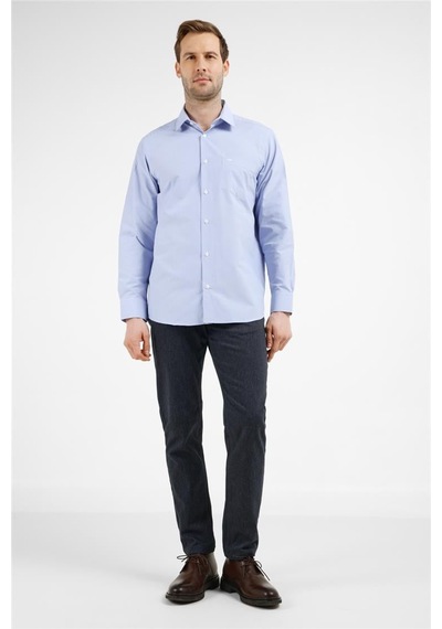İmza Mavi - Beyaz Kareli Desen Sert Yaka Uzun Kol Cepli Comfort Fit Pamuklu Gömlek 1004255207 Mavi - Beyaz İmza Mavi - Beyaz Kareli Desen Sert Yaka Uzun Kol Cepli Comfort Fit Pamuklu Gömlek 1004255207 Mavi - Beyaz