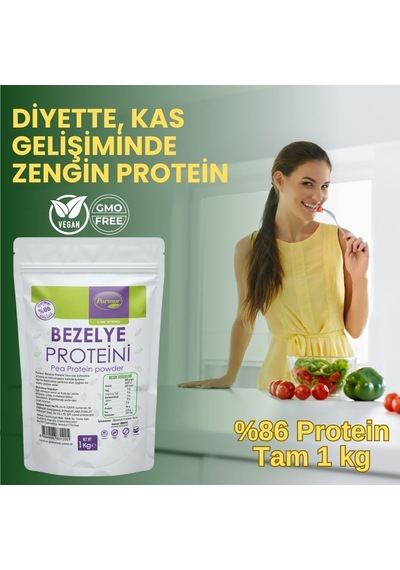 Bezelye Proteini 1 Kg Ahududu