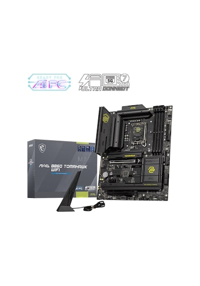Msı Mag B860 Tomahawk Wifi D5 1851p Hdmi Dp Type-c