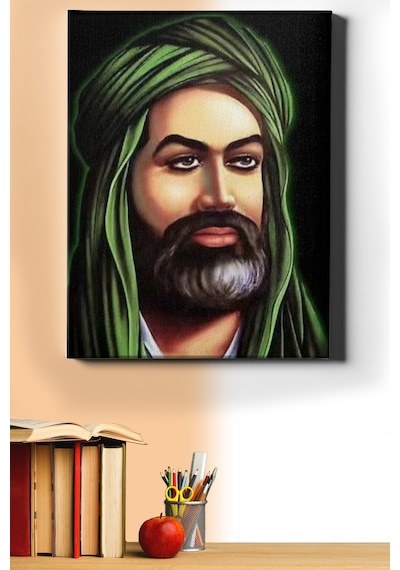 Webstyle Sayılarla Boyama Seti Kasnaklı Hz Ali 40 X 50 Cm