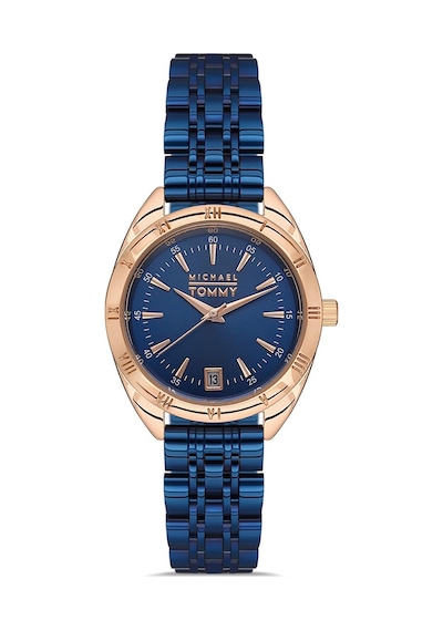Mıchael Tommy Çelik Kadın Kol Saati Mt-20261l-lrl82 Lacivert