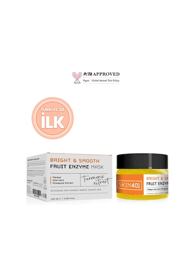 Skin401 Bright & Smooth Fruit Enzyme Mask 100ml