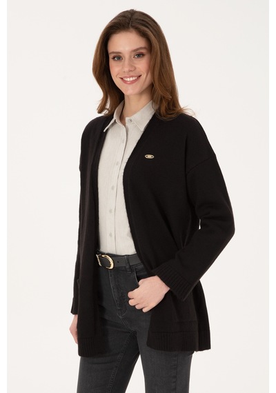 U.S. Polo Assn. U.s. Polo Assn. Kadın Siyah Hırka Triko 50314660-vr046