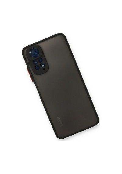 Mey İthalat Redmi Note 11 Pro Kılıf Montreal Silikon Kapak - Siyah