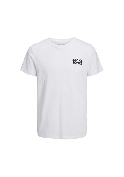 Jack & Jones  Jjecorp Logo Tee Ss O-Neck Noos Erkek  Beyaz Tişört