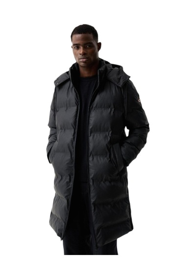 Hunter Bretton Sonic Welded Pu Puffer Coat 6000 Siyah