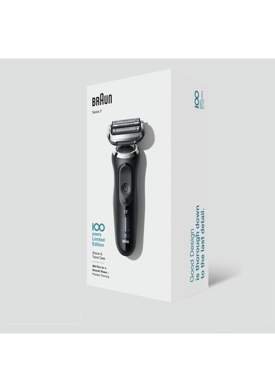 Braun 7 Serisi N1200SX 100. Yıl Özel Max Serisi AutoSence 360° Flex Şarjlı Tıraş Makinesi