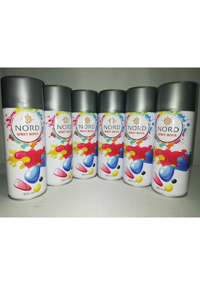 Nord Sprey Boya Ahşap Plastik Demir Metal 400 ML