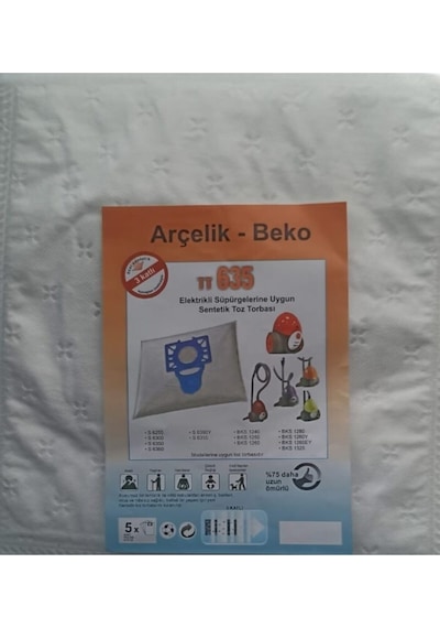 S 4122 Toz Torbası 10 Adet