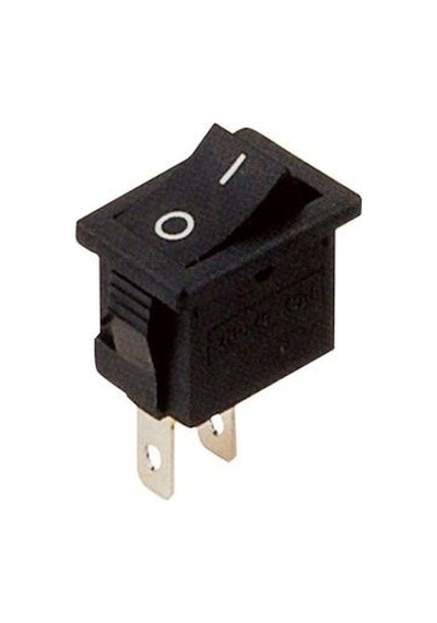 Switch - "125B" - Mini Kare On/Off Anahtar - 2 Pin