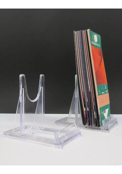 Magazin Cennikov Ürün İçin Evrensel Şeffaf Stand, 4 Adet. 216153768 Beyaz