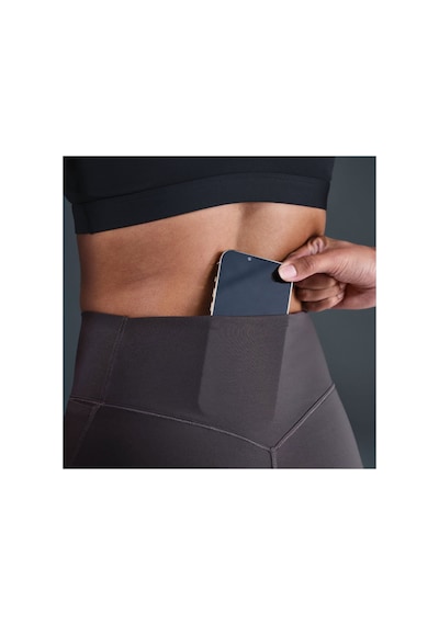 Nike Universa Dri-fıt Hr Tight Kadın Gri Tayt Kahverengi