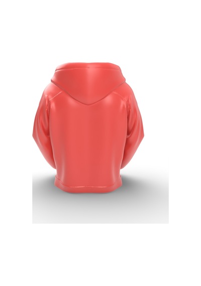 Hoodie Tasarımlı Dekoratif Kalemlik Kırmızı