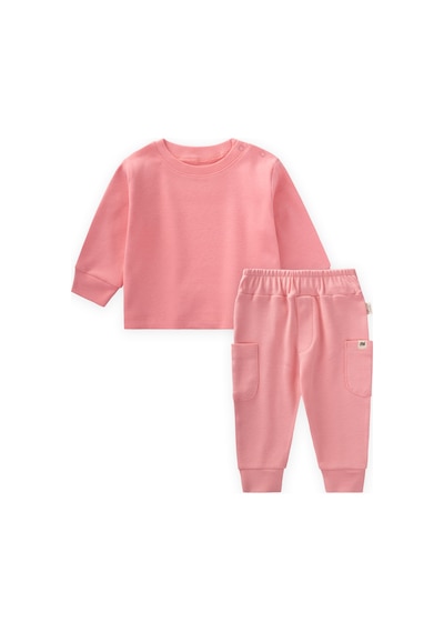 Cigit Bebe Takım 0-3 Yaş Pembe Pembe