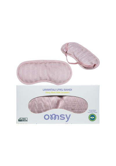 Omsy Lavantalı Uyku Bandı Pudra Pembe 1 Adet