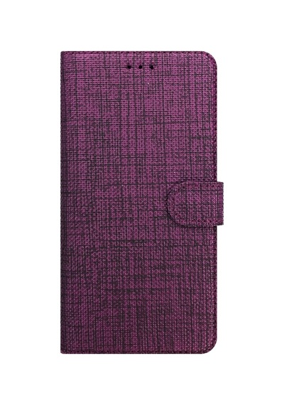 Samsung Galaxy Uyumlu A6 (A600) Kilif Fitcase Fabric Kapakli Cüzdanli 359200657