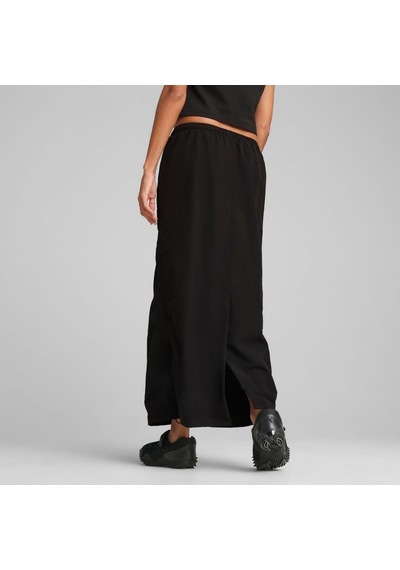 Puma Wardrobe Ess Woven Maxi Skirt Kadın Etek Siyah
