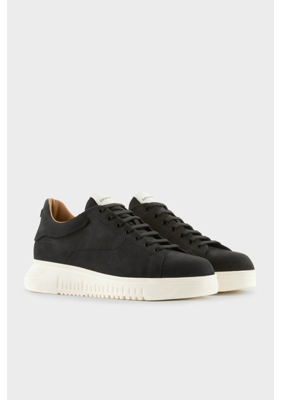 Emporio Armani Erkek Ayakkabı Em003663 Af19998 Uc001 Siyah Siyah