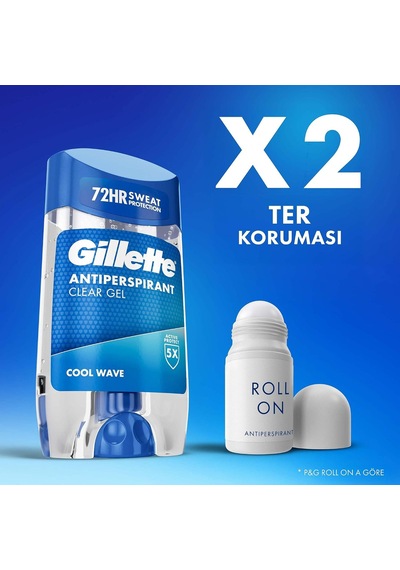 Cool Wave Terlemeyi Önleyici Şeffaf Jel Deodorant 70 Ml