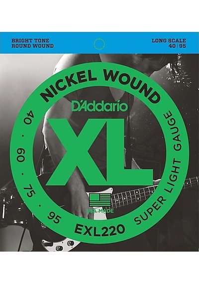 Daddarıo Exl220 Bas Gitar Tel Seti. Xl. 40-95. Long Scale Daddarıo Exl220 Bas Gitar Tel Seti. Xl. 40-95. Long Scale