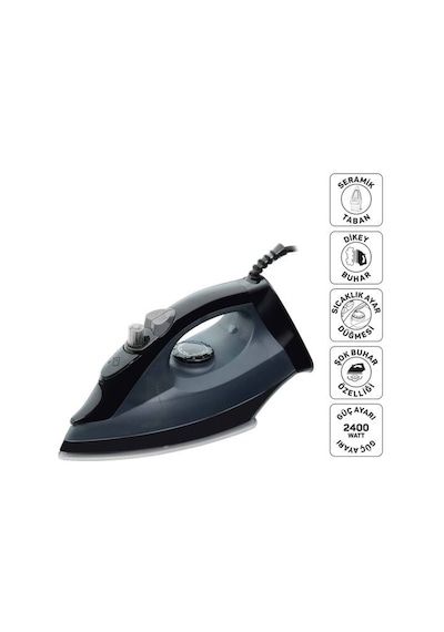 Arzum Felix FL663 Liena 2400 W  Otomatik Temizleme Seramik Tabanlı Ütü