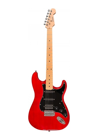 Madison Meg-3trd Elektro Gitar Trans Red Burst Şeffaf Kırmızı