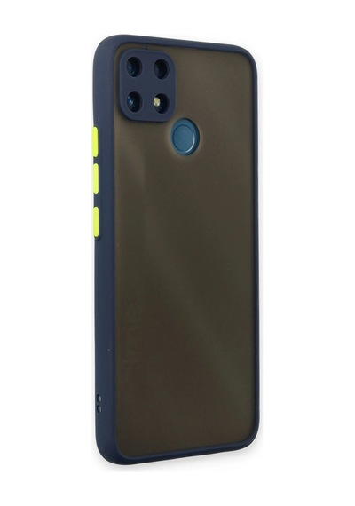 Lvsqvr Newface Realme C25 Kılıf Montreal Silikon Kapak - Lacivert