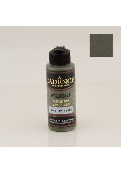 Cadence Akrilik Boya 120 Ml. 8012 Haki Yeşili