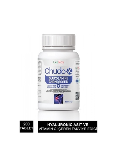 LeeRoy Chudo Glukozamin Kondroitin Hyaluronic Acid Type 2 Kolajen 200 Tablet